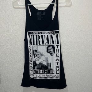 Nirvana tank top